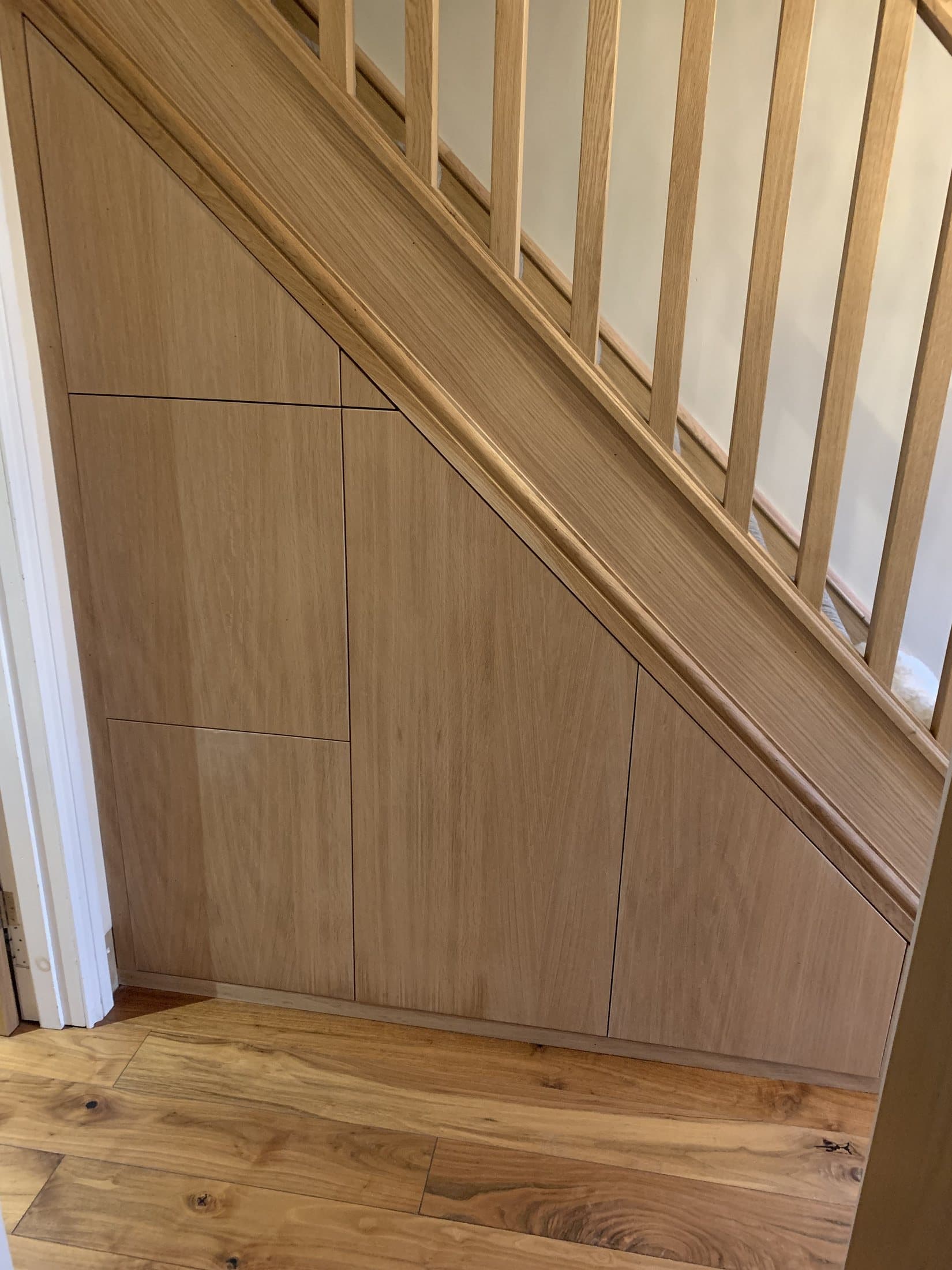 Understairs Storage project view 2
